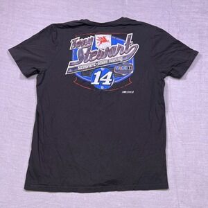 Tony Stewart 14 NASCAR Racing T Shirt‎ Men's XL Black Chase Authentics